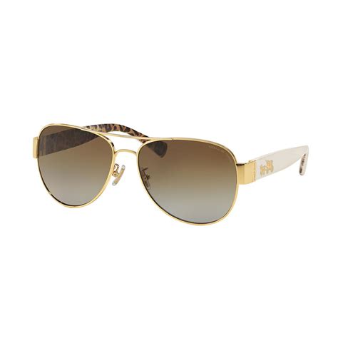 coach aviator sunglasses women
